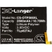 Kompatibilna zamjena baterije za Alcatel CAC2710009CJ,TLP027AJ
