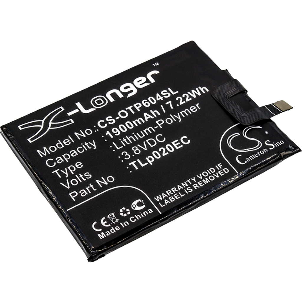 Kompatibilna zamjena baterije za Alcatel TLP020EC