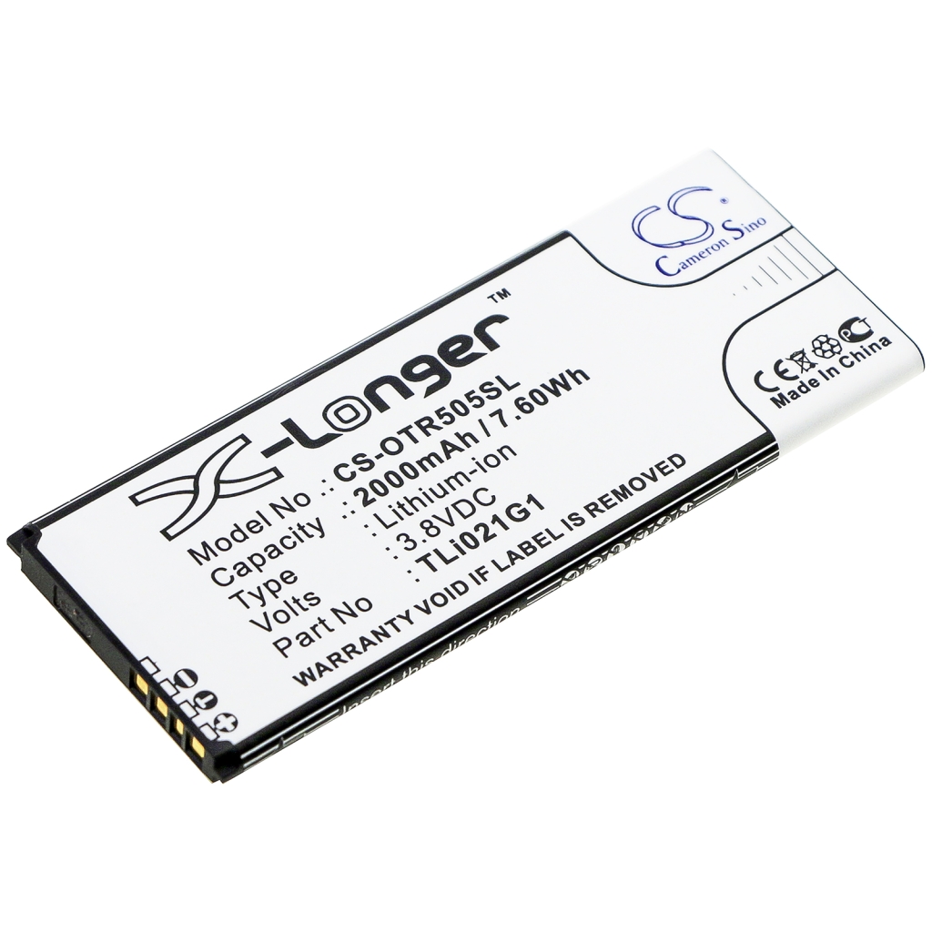 Baterija za mobilni telefon Alcatel CS-OTR505SL