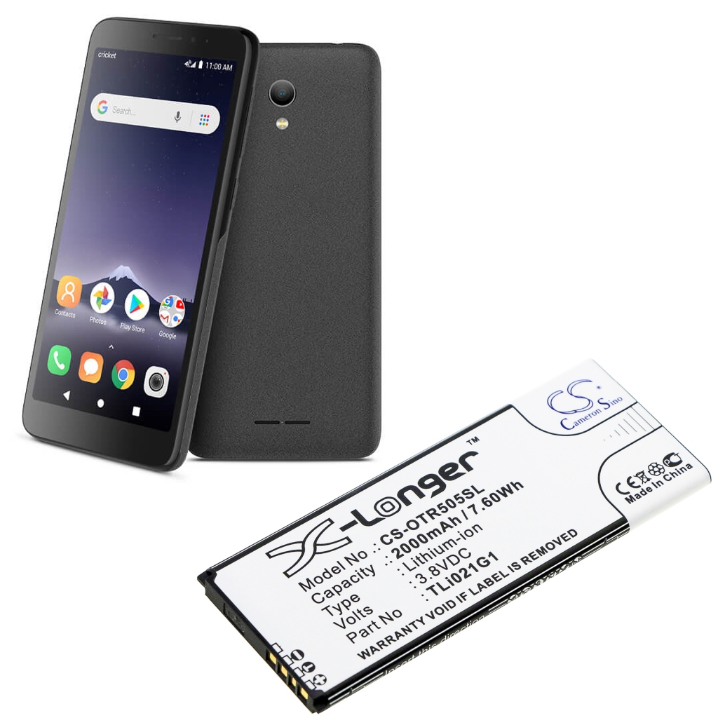 Baterija za mobilni telefon Alcatel CS-OTR505SL