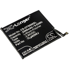 Kompatibilna zamjena baterije za Alcatel TLP025K1,TLP025KJ