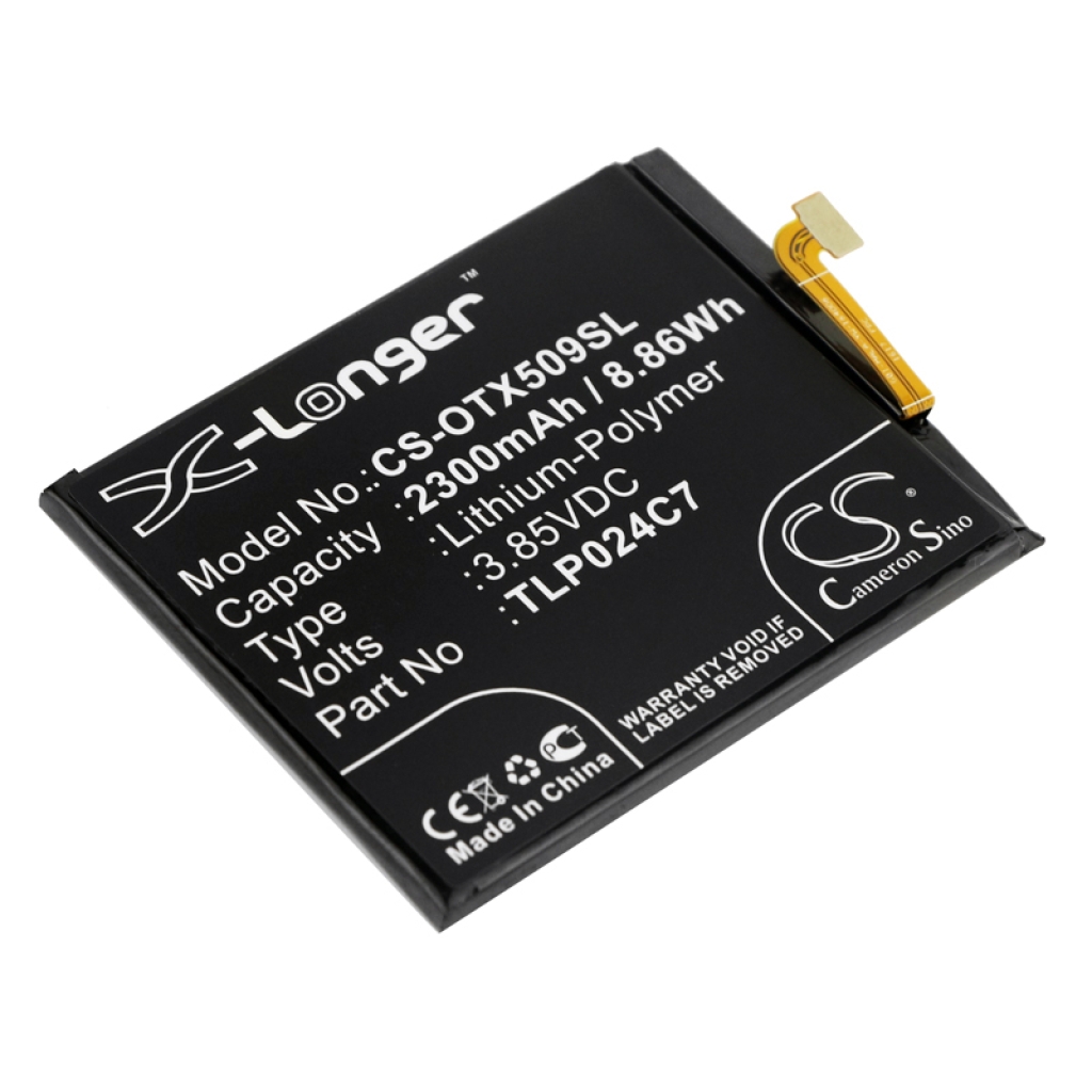 Baterija za mobilni telefon Alcatel CS-OTX509SL