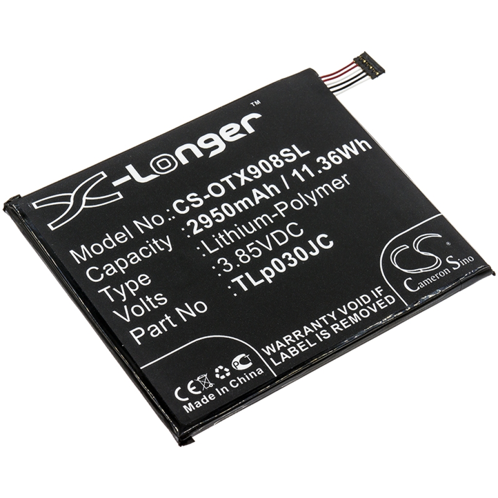 Kompatibilna zamjena baterije za Alcatel CAC3000034CC,TLP030JC