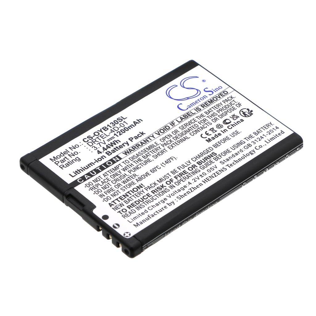 Baterija za mobilni telefon Olympia Brio (CS-OYB130SL)