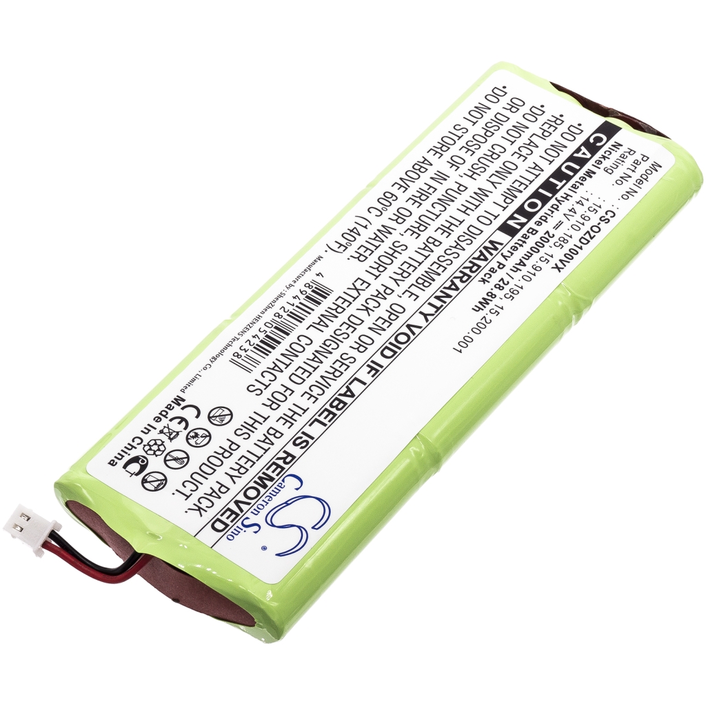 Kompatibilna zamjena baterije za Ozroll 15.200.001,15.910.185,15.910.195