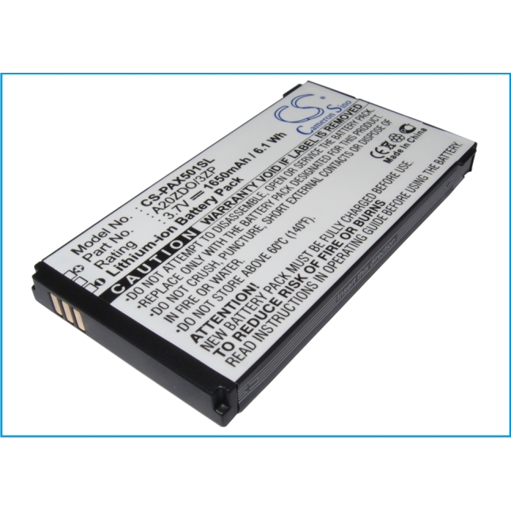 Kompatibilna zamjena baterije za Philips A20ZDO/3ZP,AB2000AWMC,AB2000FWML