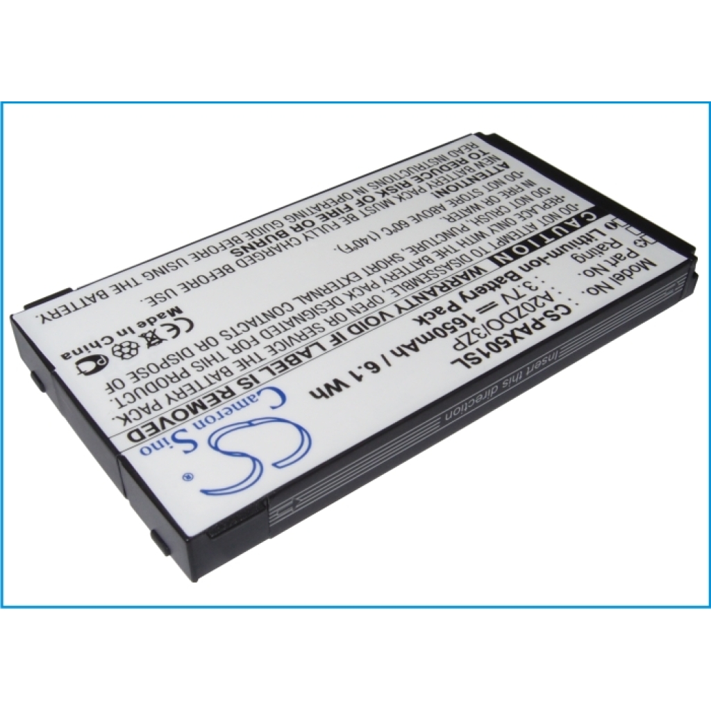 Kompatibilna zamjena baterije za Philips A20ZDO/3ZP,AB2000AWMC,AB2000FWML