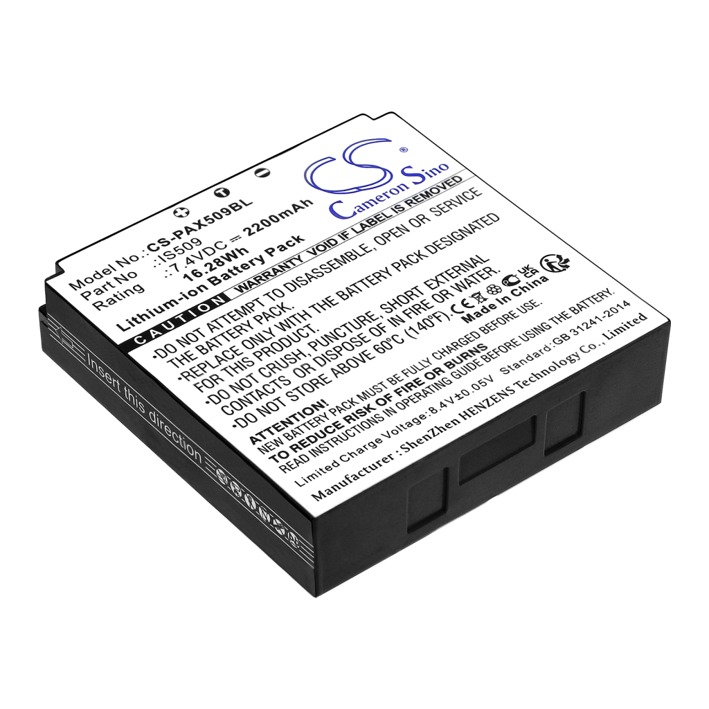 Baterija za terminal za plaćanje Pax S900 (CS-PAX509BL)