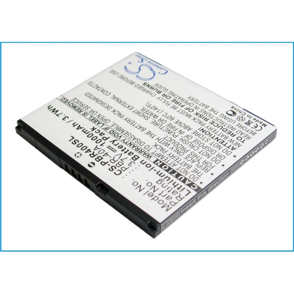 Baterija za mobilni telefon Pantech CS-PBR400SL