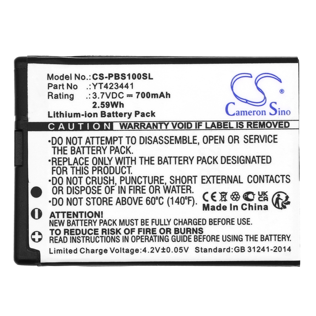 Baterije Audio device batteries CS-PBS100SL