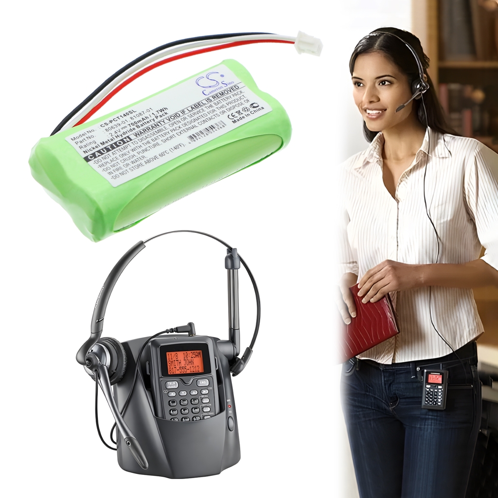 Wireless Headset Battery Plantronics CS-PCT140SL