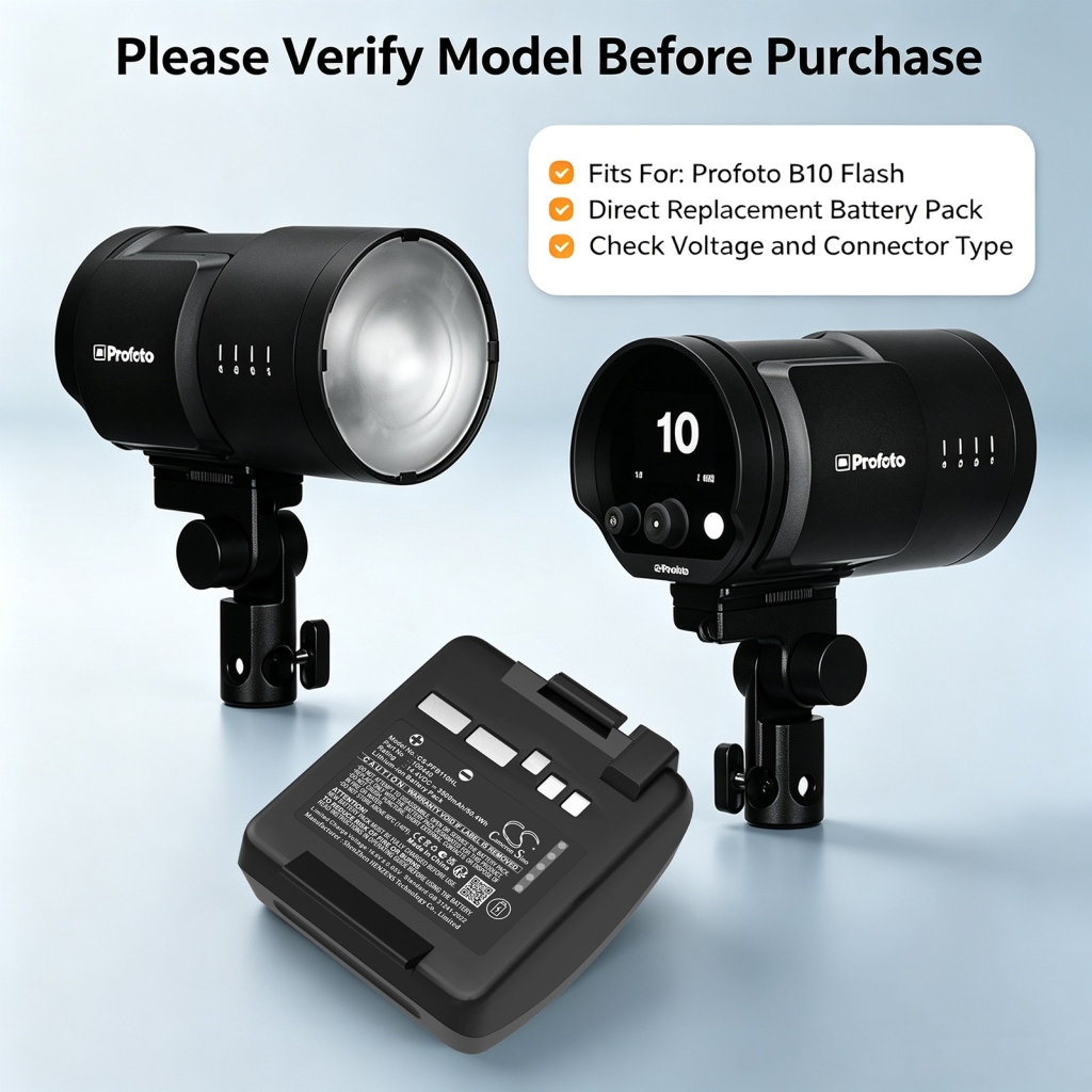 Battery for Profoto B10 Plus