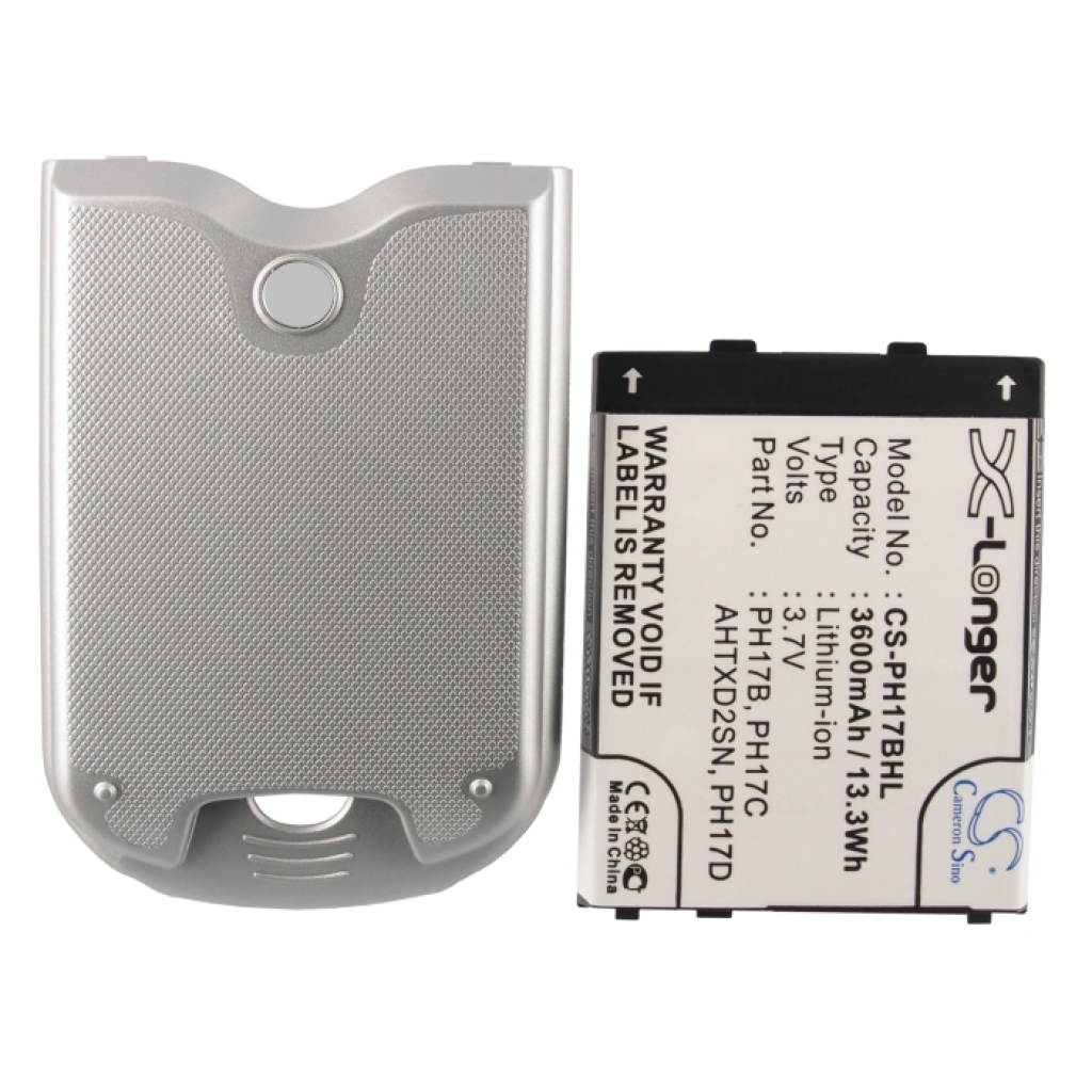 Baterija kompatibilno s Vodafone HTC O2 Orange T-Mobile DOPOD ERA i-Mate MWG Qtek Telefonica CS-PH17BHL