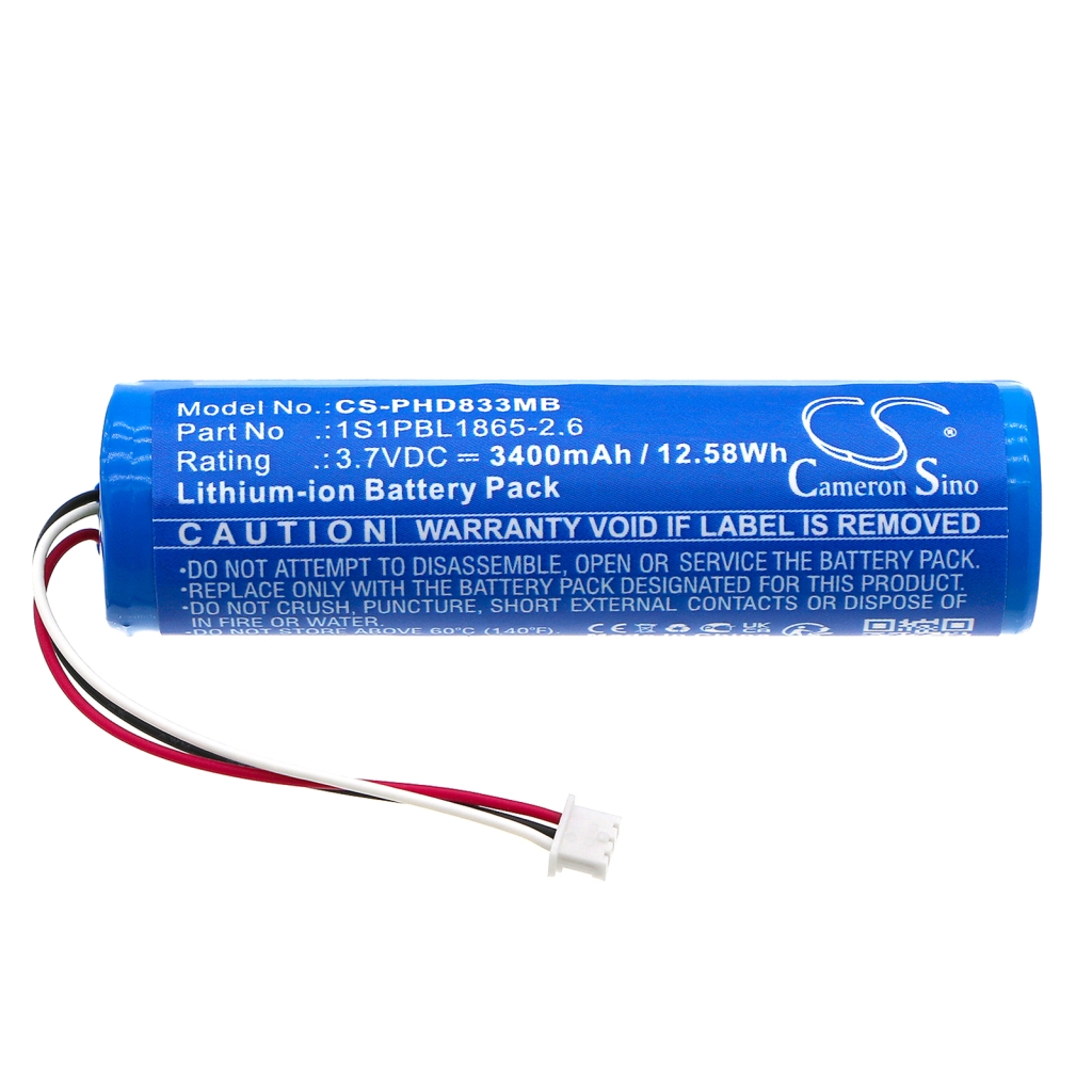 Kompatibilna zamjena baterije za Philips 1S1PBL1865-2.6