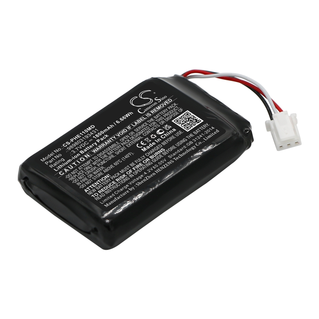 Kompatibilna zamjena baterije za Philips 989803193431