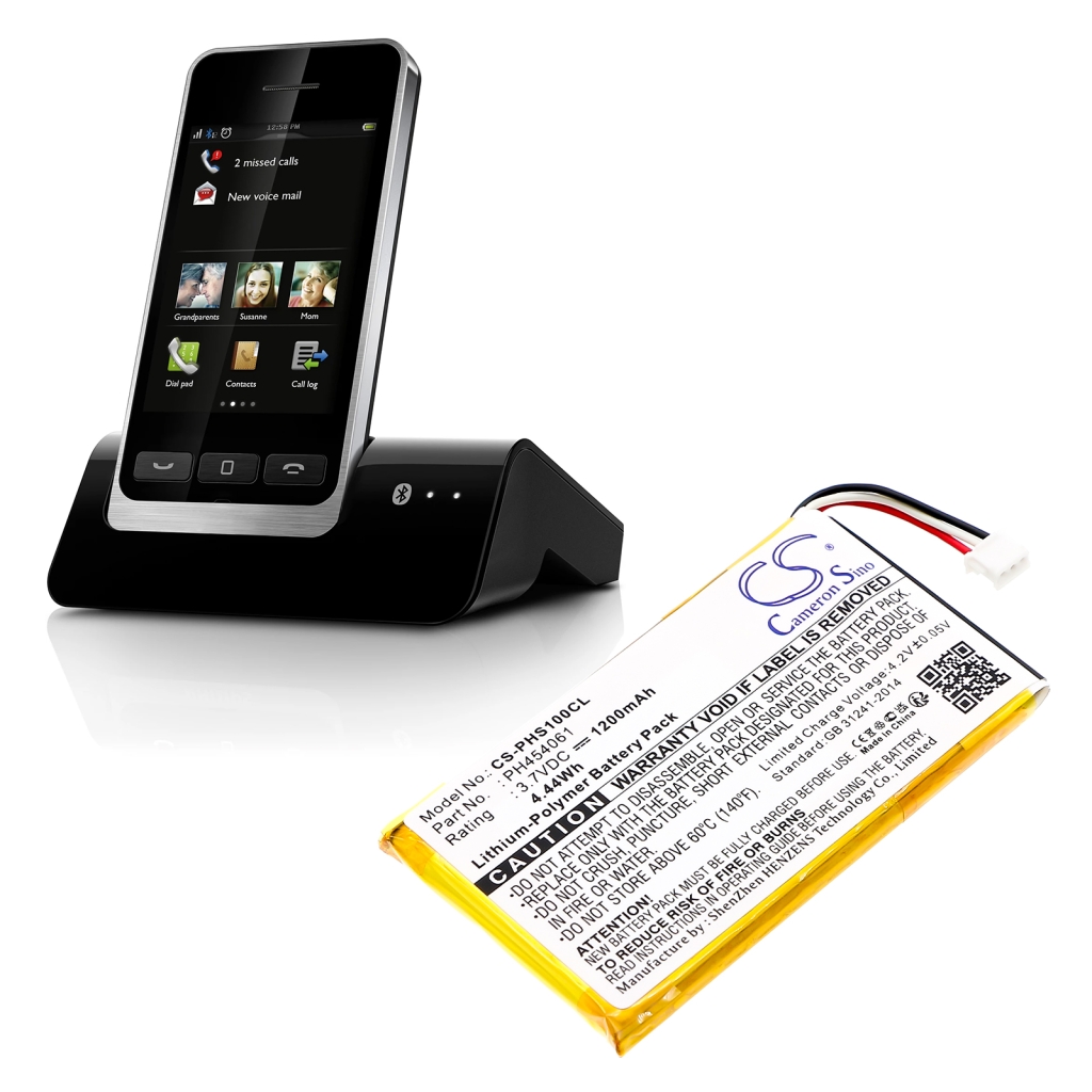 Kompatibilna zamjena baterije za Philips PH454061