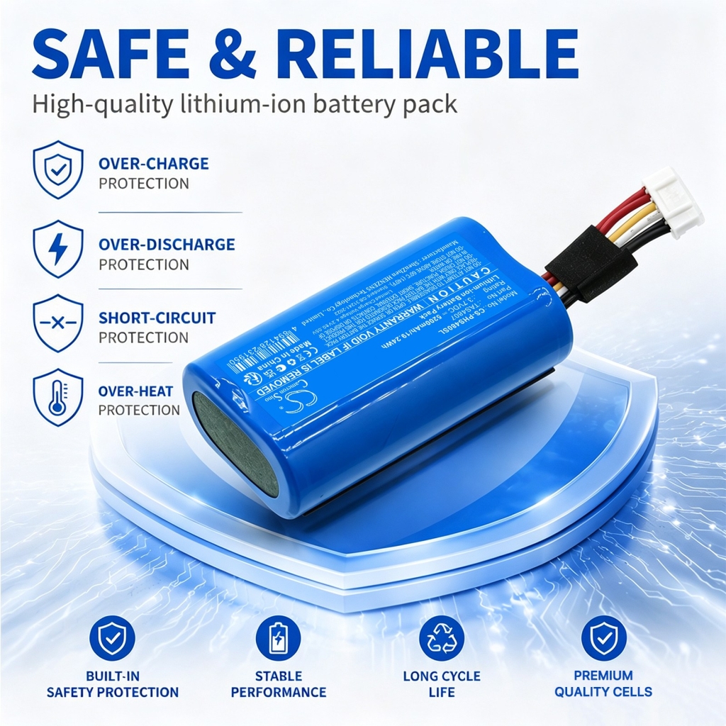 Baterije kompatibilno s Philips S4807 Waterproof Wireless Bluetooth Speaker CS-PHS480SL