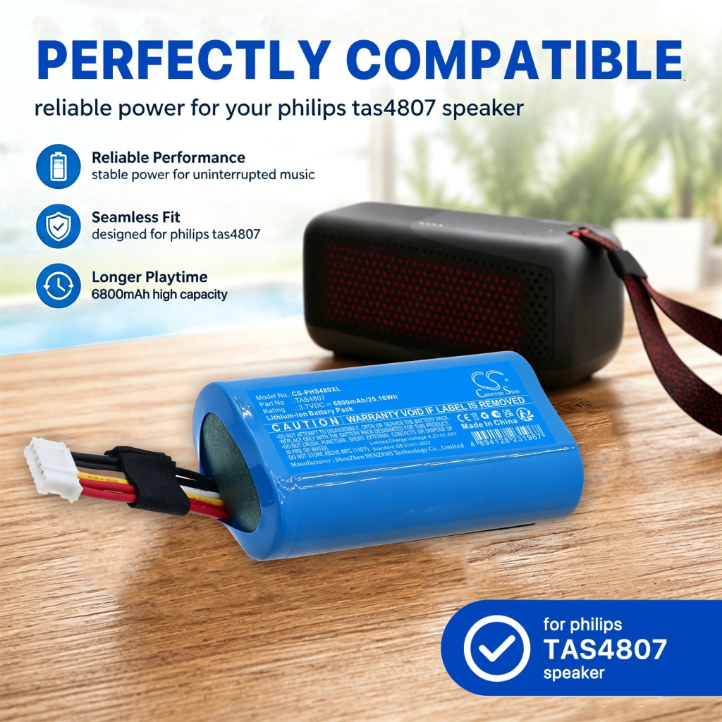 Battery compatible with Philips