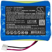 Battery for Peaktech P9021