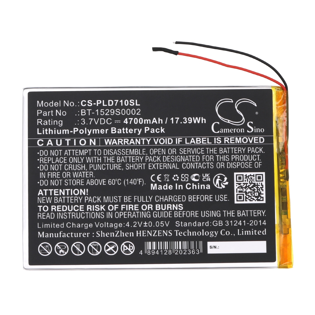 Baterija za tablet Polaroid MIDS146PXE (CS-PLD710SL)