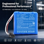 Battery compatibleWith Particle measuring systems