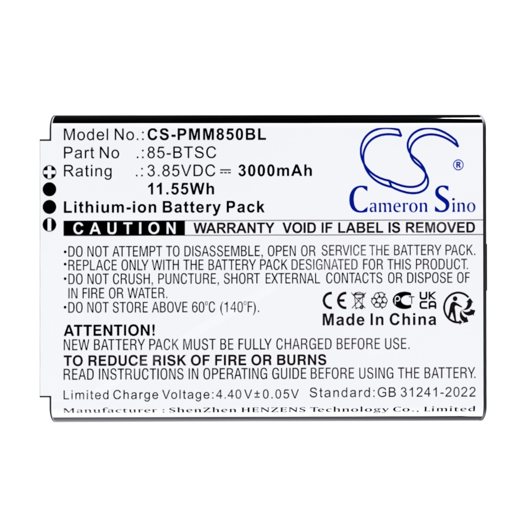 BarCode, Scanner Battery Point mobile CS-PMM850BL
