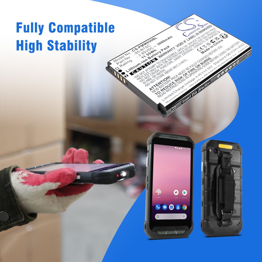 BarCode, Scanner Battery Point mobile CS-PMM850BL