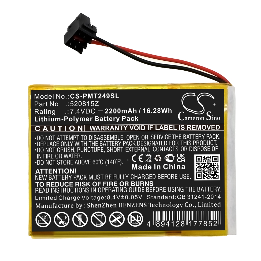 Baterija za pametni dom Pentair MobileTouch II (CS-PMT249SL)