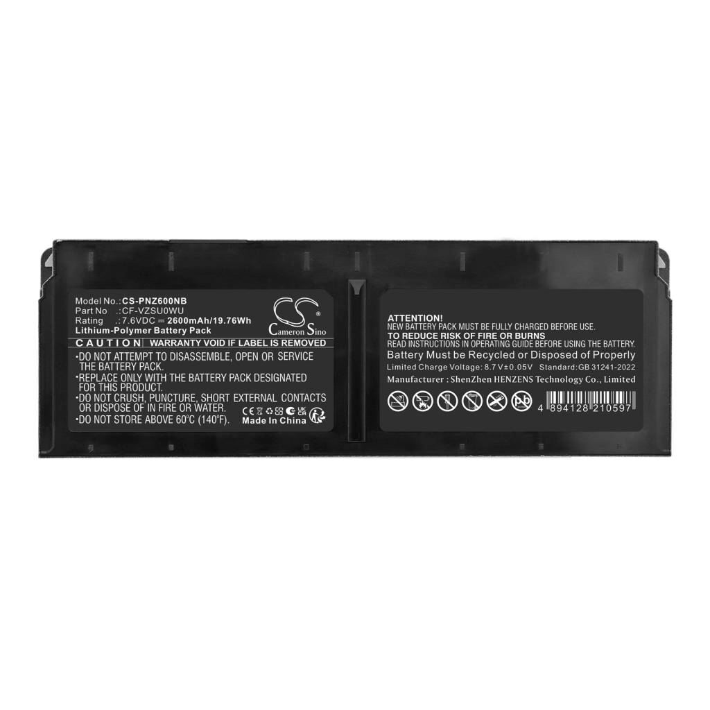 Baterija kompatibilno s Panasonic CS-PNZ600NB