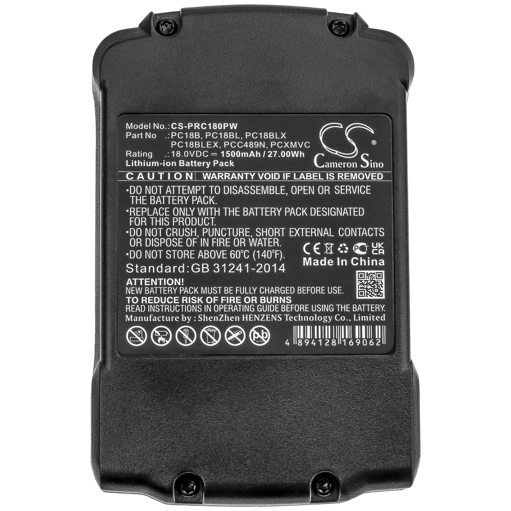 Industrijska baterija Porter cable CS-PRC180PW