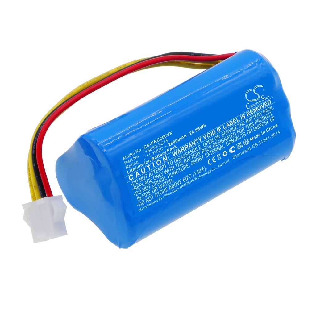 Kompatibilna zamjena baterije za Pure clean 18650-3S15
