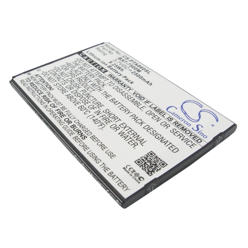 Baterija za mobilni telefon Pantech CS-PTA860SL