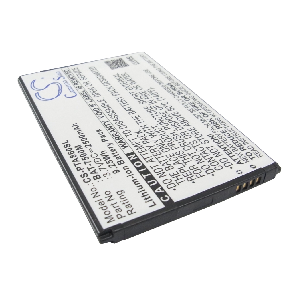 Baterija za mobilni telefon Pantech CS-PTA860SL