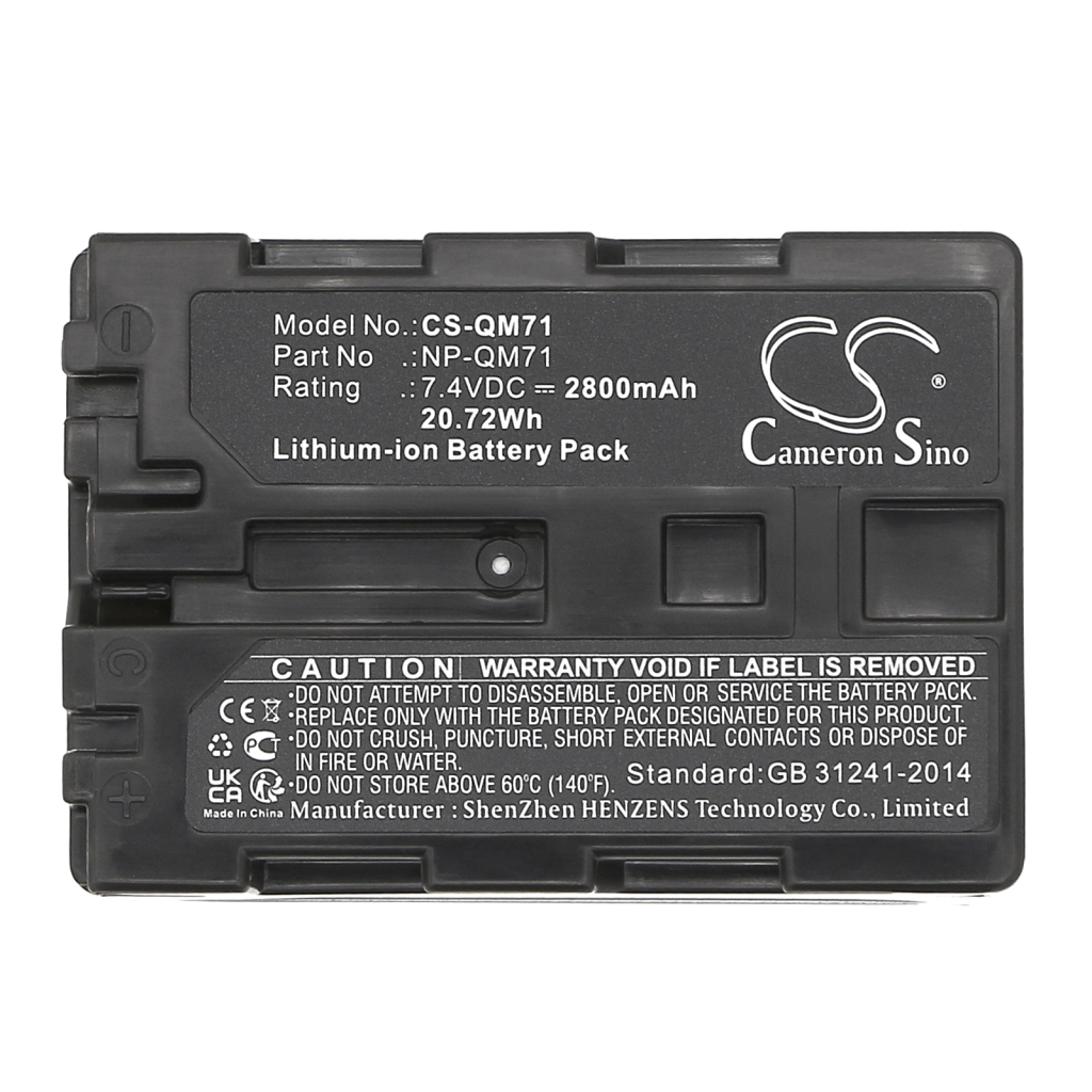 Baterija za fotoaparat Sony CS-QM71