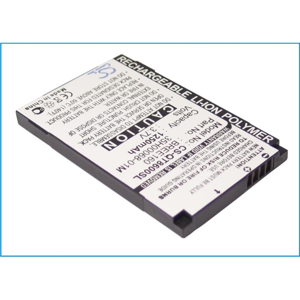 Kompatibilna zamjena baterije za HTC 35H00068-01M,BERR160