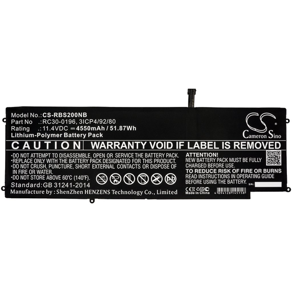 Kompatibilna zamjena baterije za Razer 3ICP4/92/80,RC30-0196