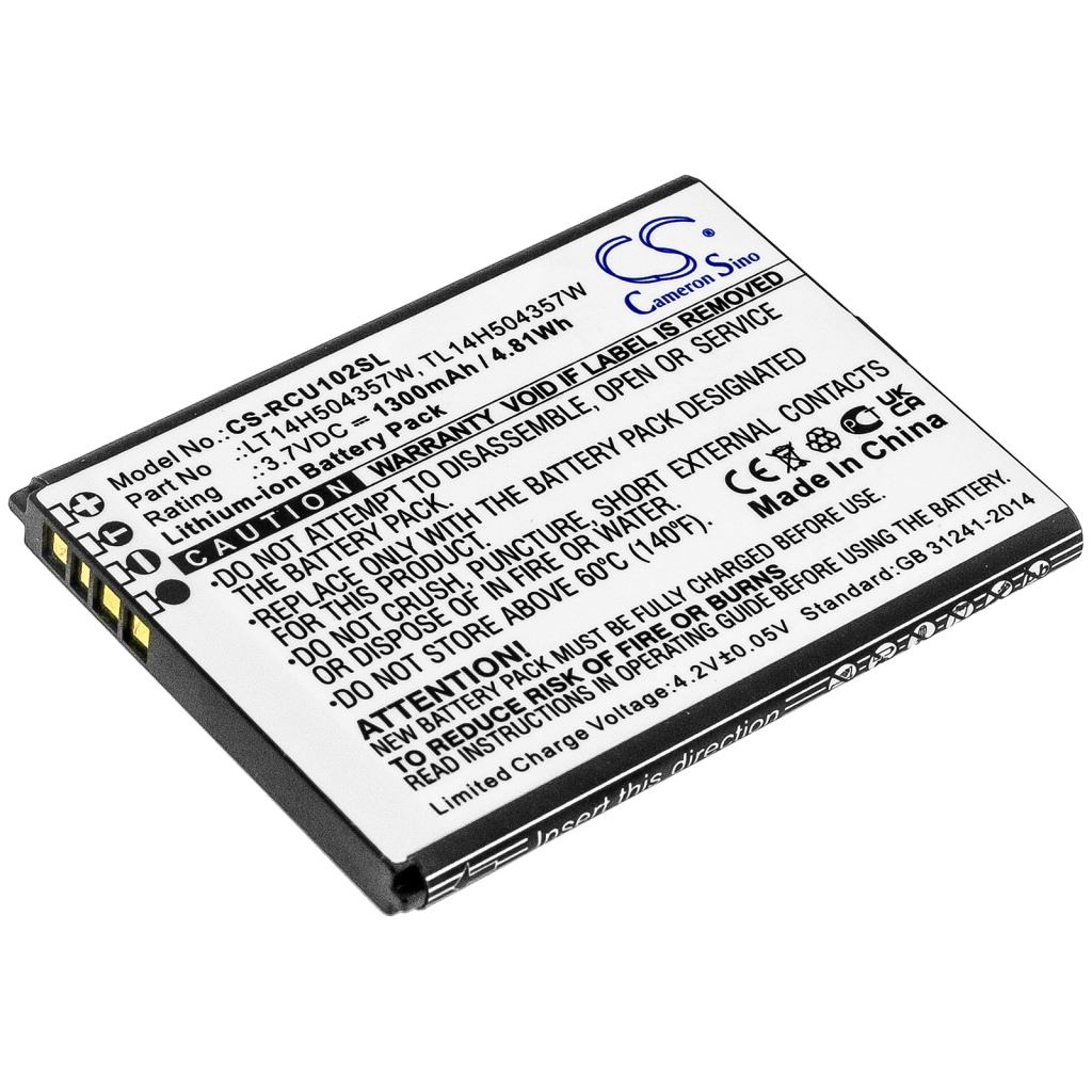 Kompatibilna zamjena baterije za Cricket LT14H504357W,TL14H504357W