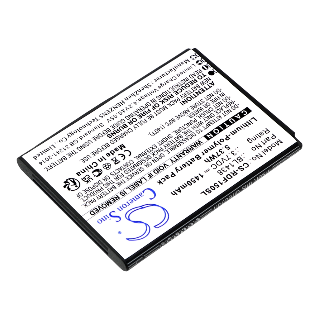 Baterija za mobilni telefon R3di Bright Flip (CS-RDF150SL)