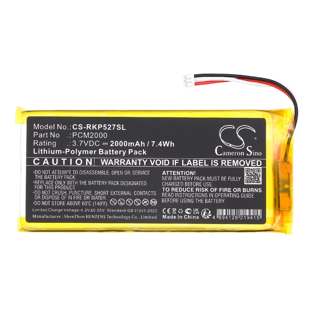Home Security Camera Battery Ring CS-RKP527SL