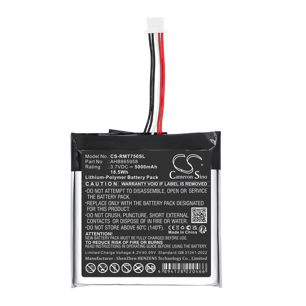 Baterija za GPS, Navigator Rand mcnally CS-RMT750SL