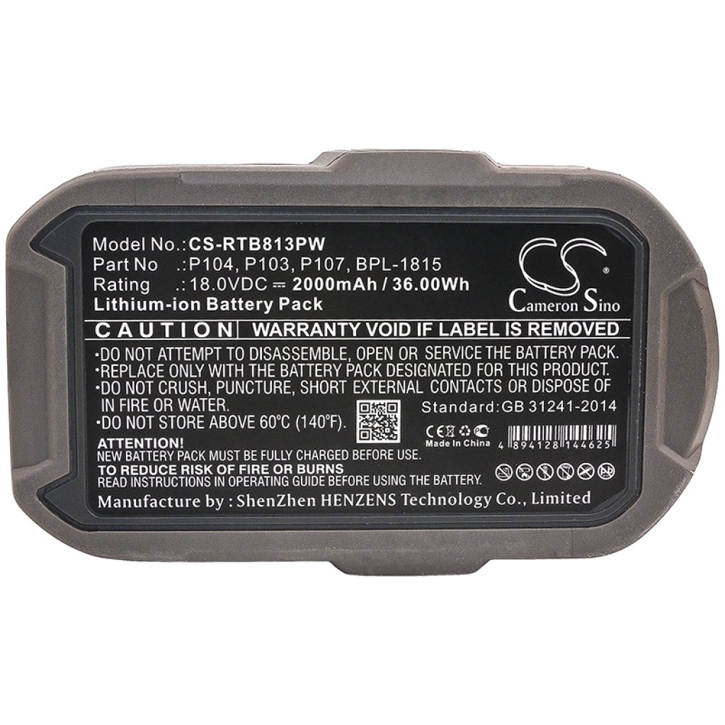 Battery Replaces P103