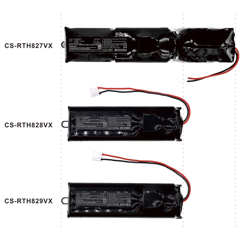Baterija za usisavač Rowenta RH8865K0 / 9A0 (CS-RTH827VX)