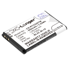 Compatible battery replacement for Retevis BL19,BL22