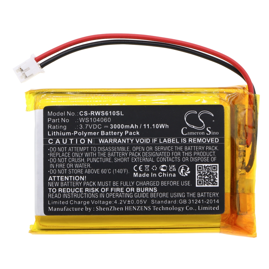 Baterija za igre, PSP, NDS Raspberry CS-RWS610SL