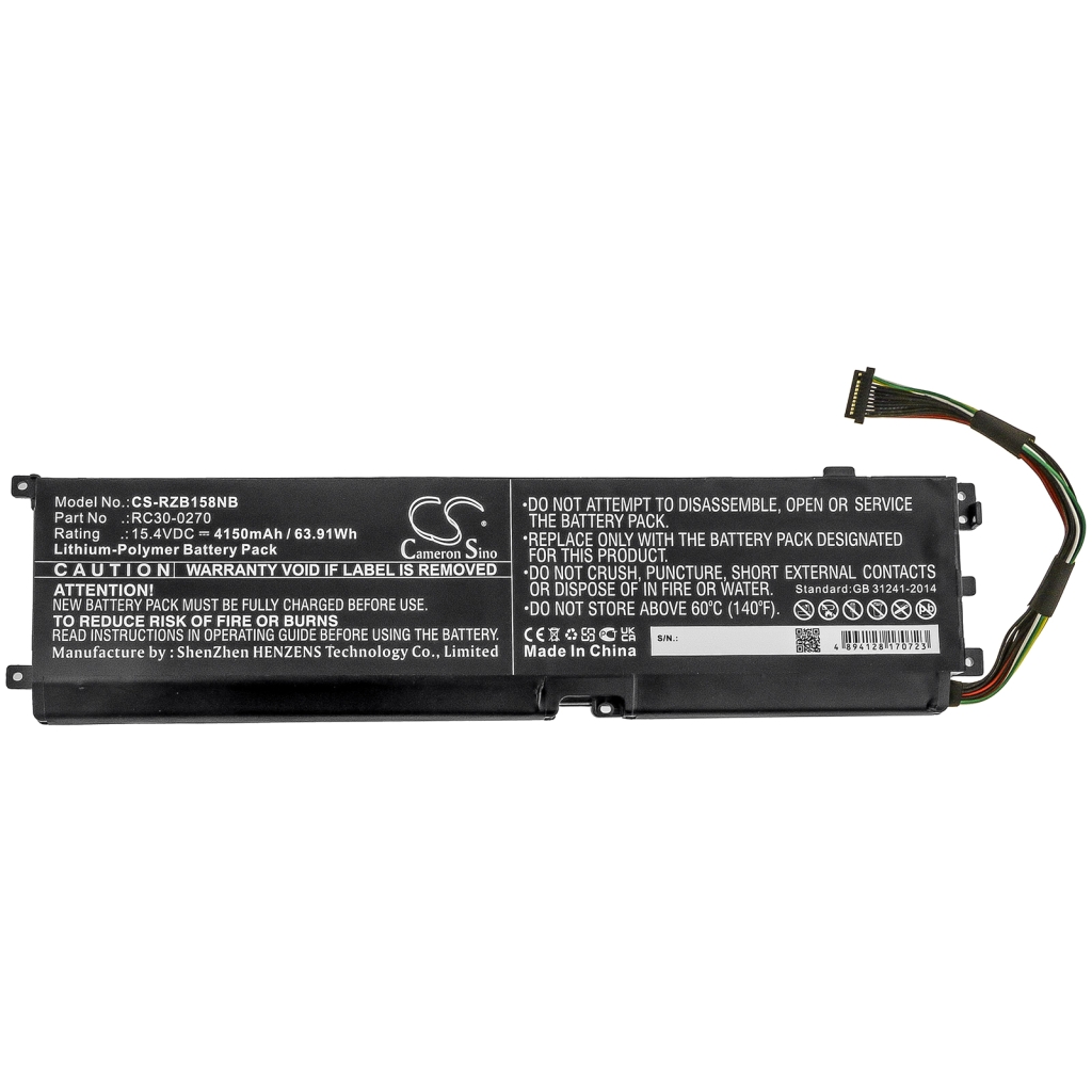 Baterija za prijenosno računalo Razer CS-RZB158NB