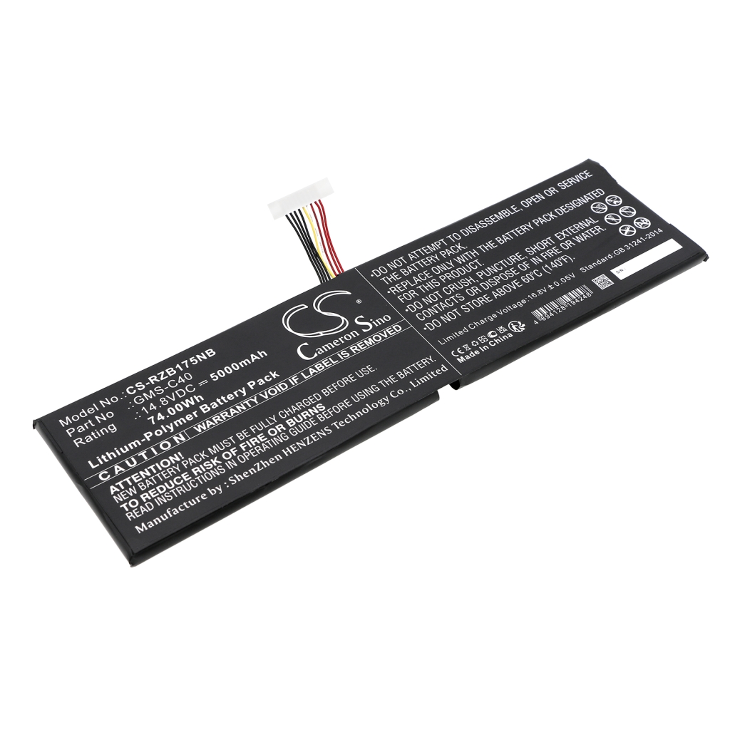 Kompatibilna zamjena baterije za Razer 961TA005F,GMS-C40