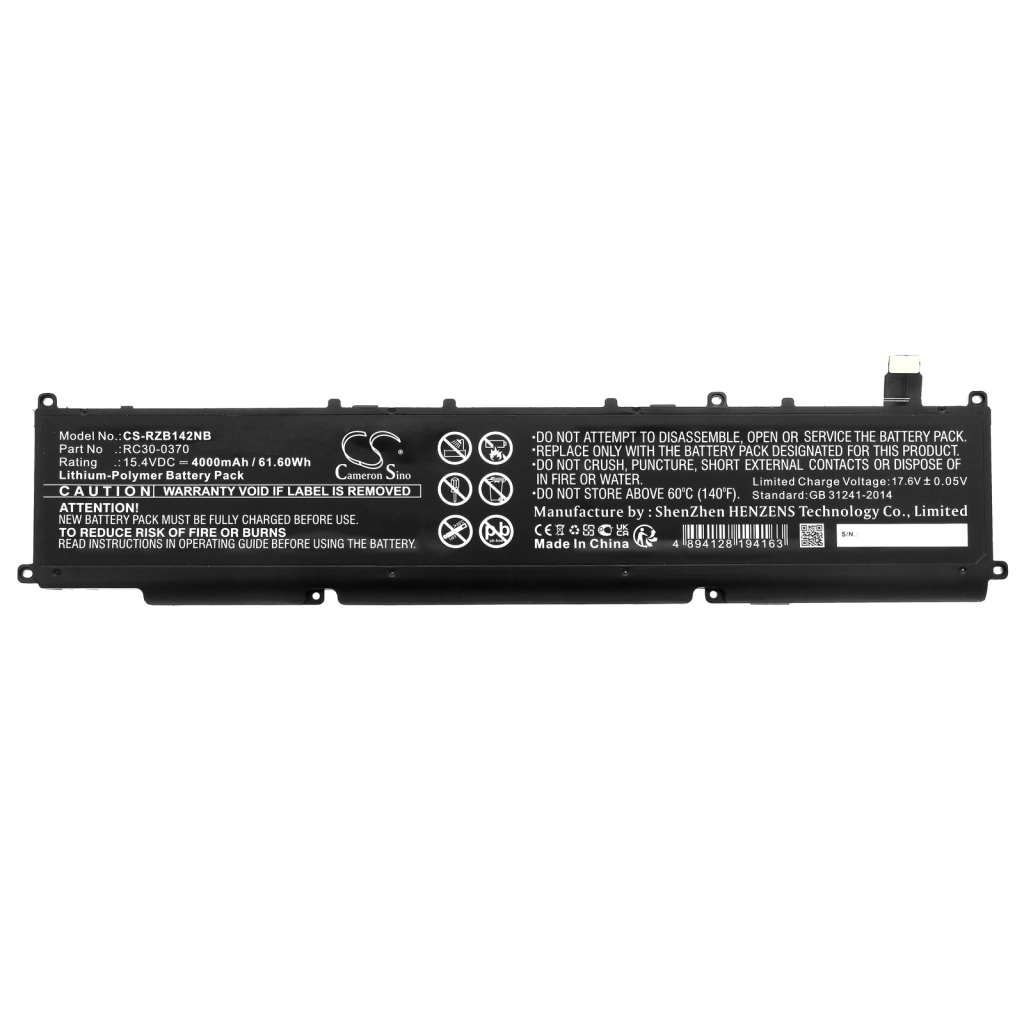 Kompatibilna zamjena baterije za Razer RC30-0370
