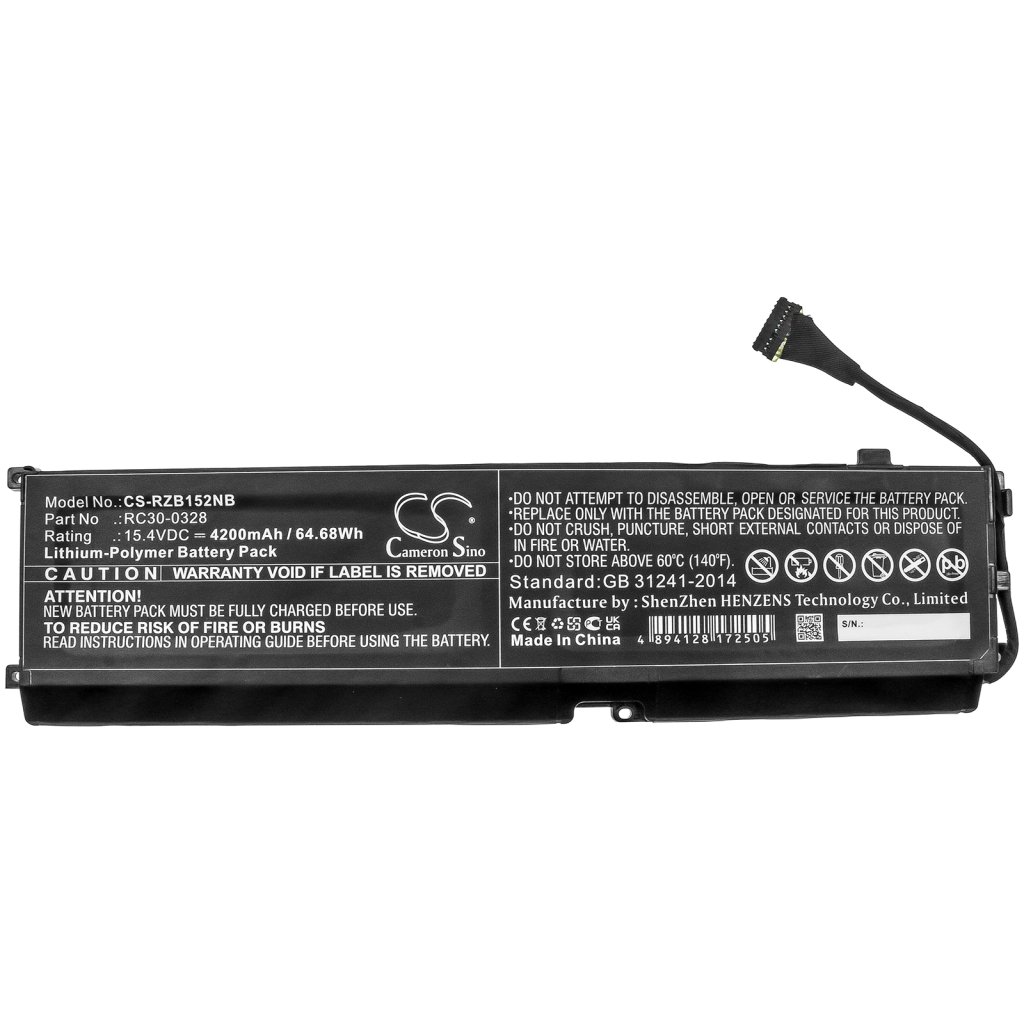 Kompatibilna zamjena baterije za Razer RC30-0328