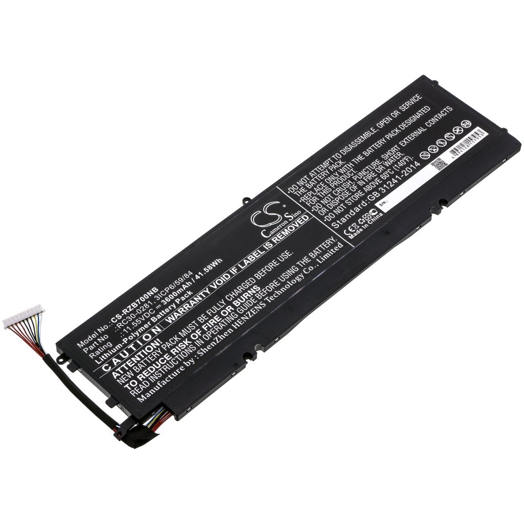 Kompatibilna zamjena baterije za Razer 3ICP6/59/84,RC30-0281