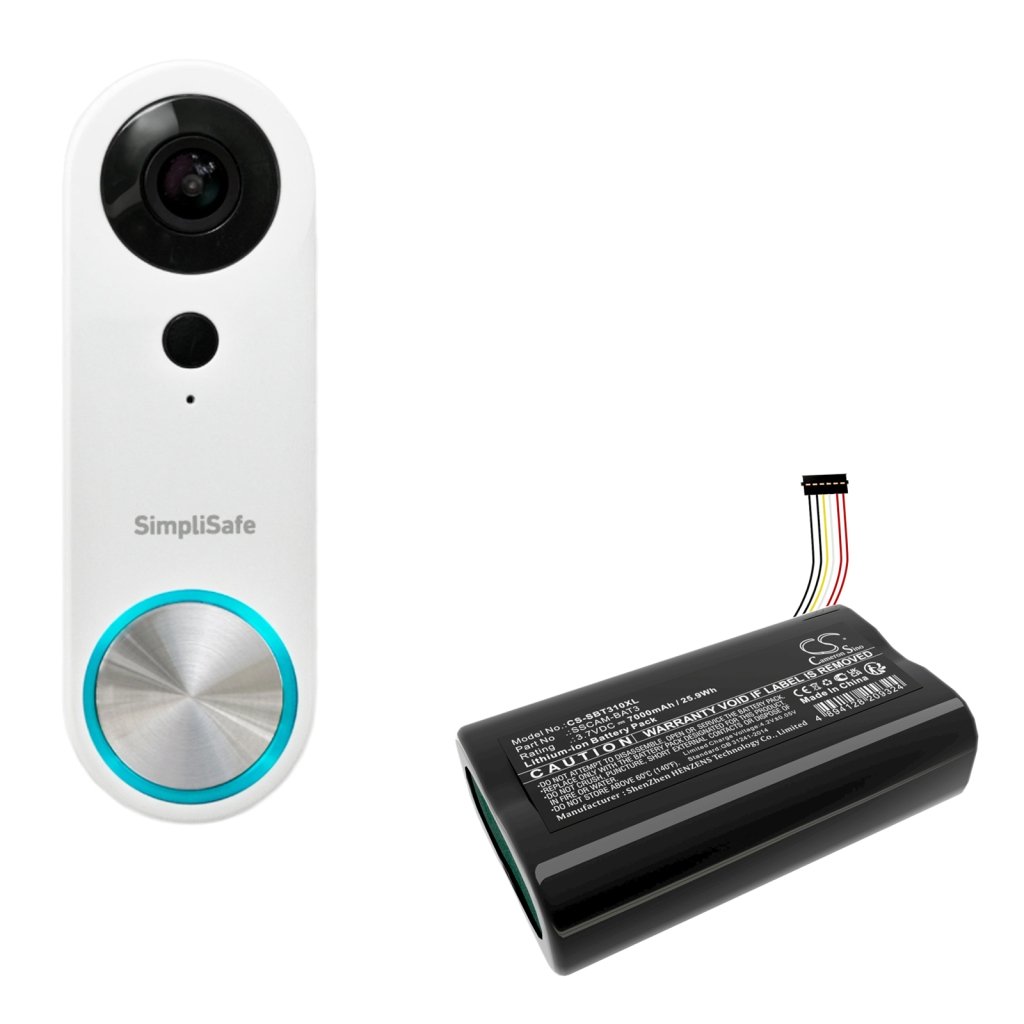 Baterija za sigurnosnu kameru doma Simplisafe SimpliSafe